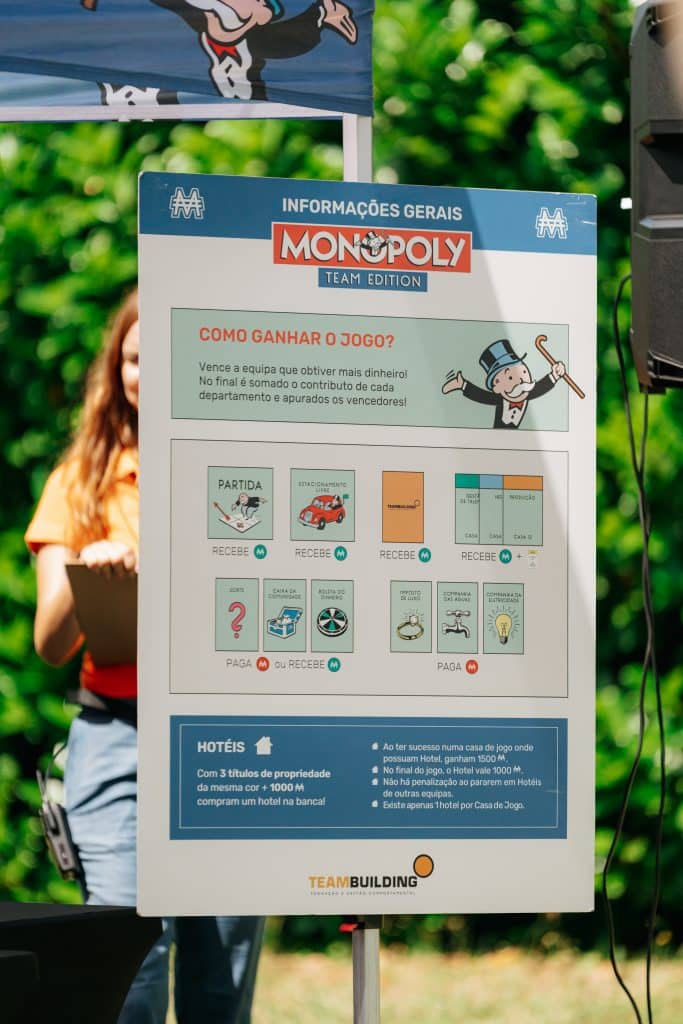 teambuilding; jogo; monopoly; evento; colaboradores